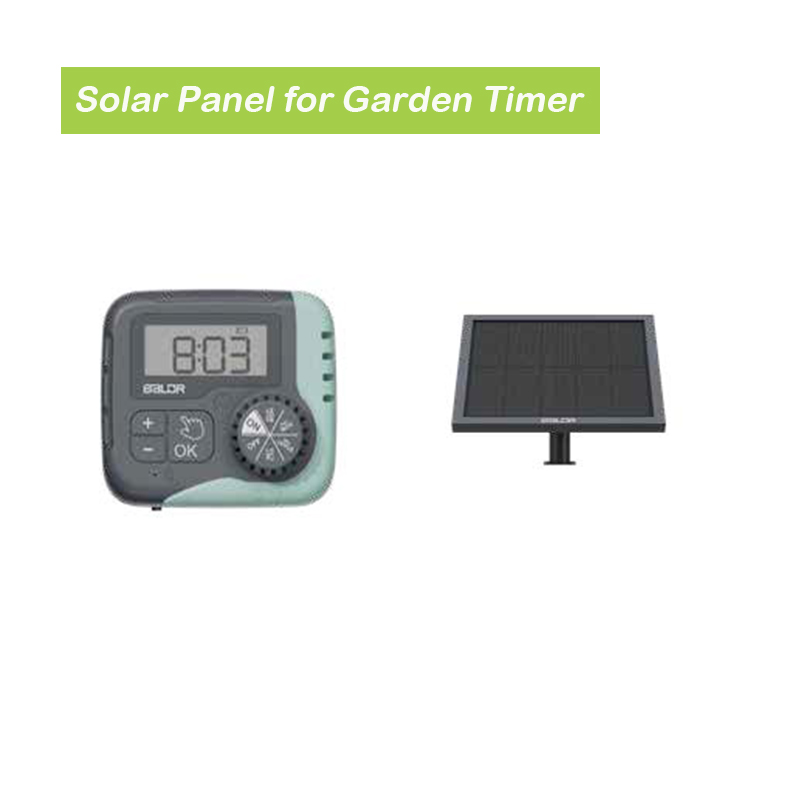 5W Solar Garden Timer Kit with Build-in Water Pump and -10- 65C Operating Temperature