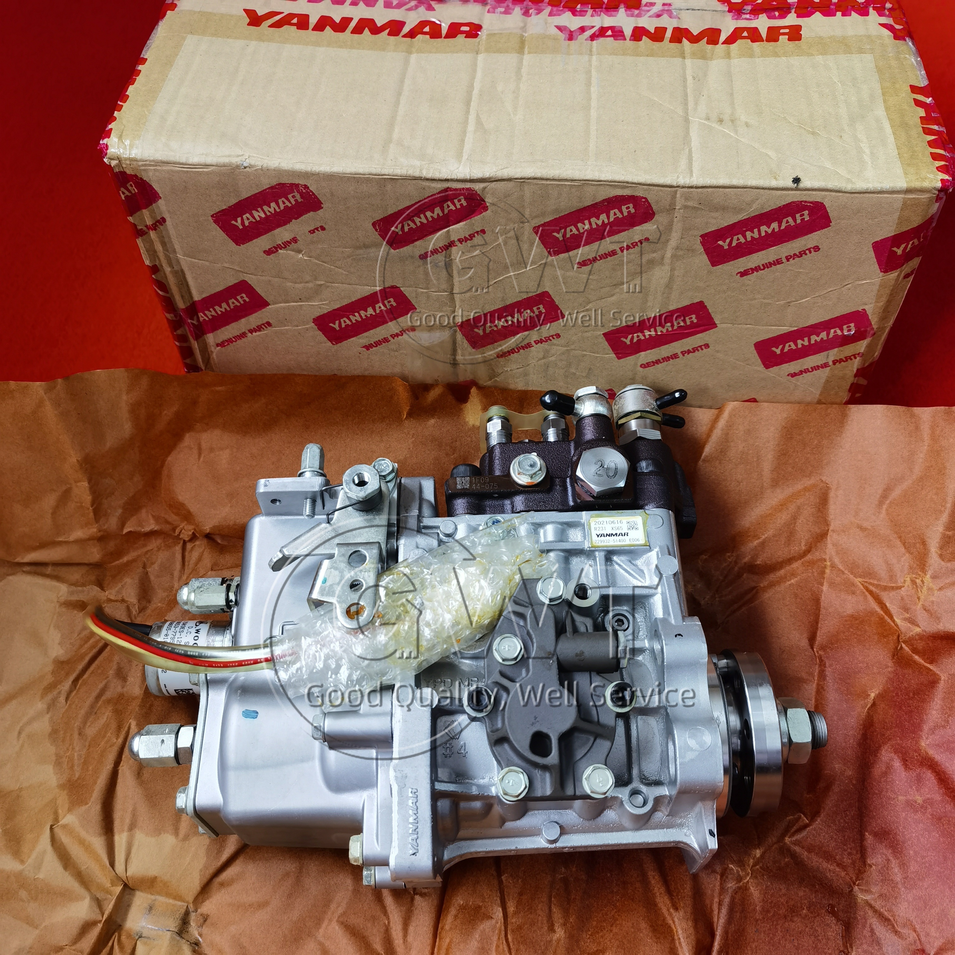 R232XS65 DELPHI Diesel Fuel Injection Pump High Pressure Direct Injection 729974-51400