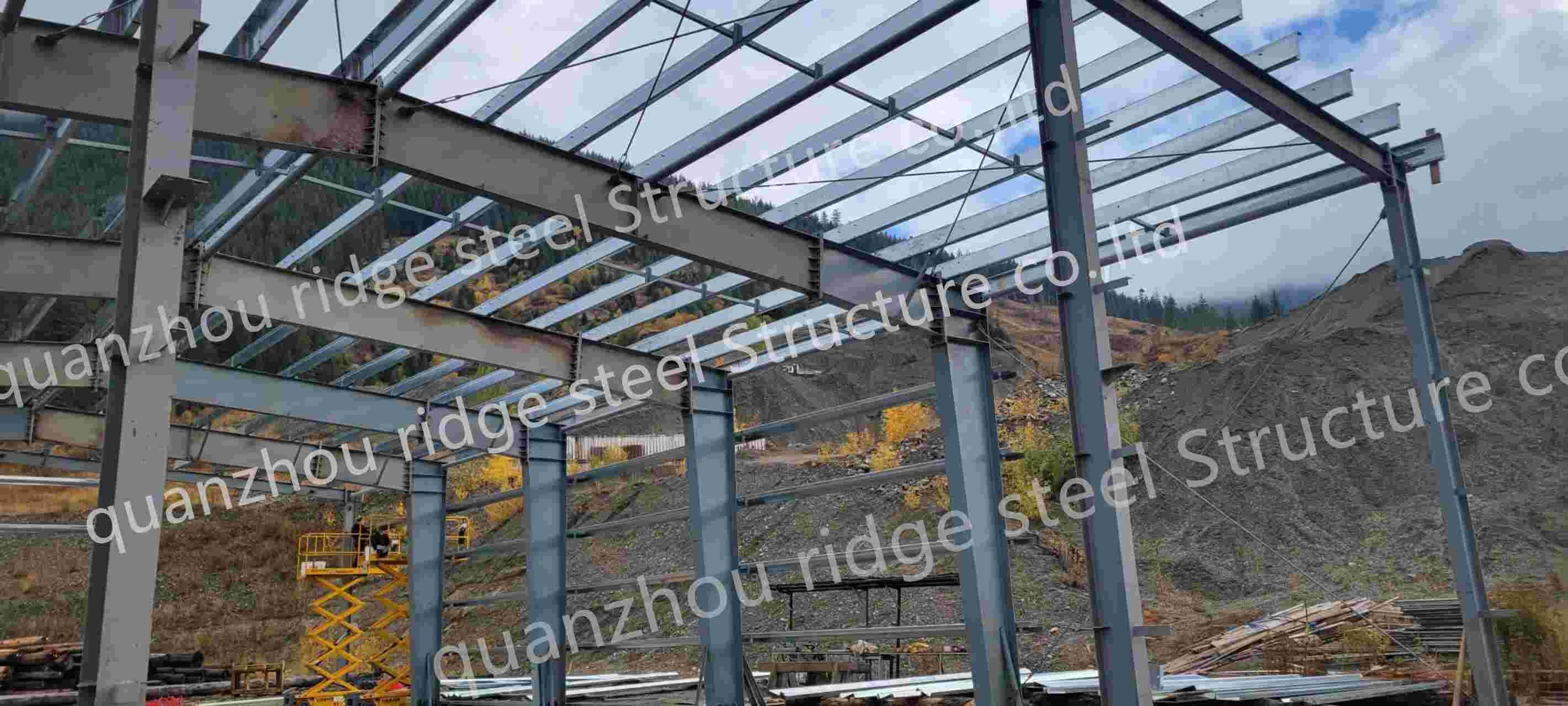 Fireproof Prefabricated Aircraft Hangars Hurricane Proof Metal Hangar Buildings