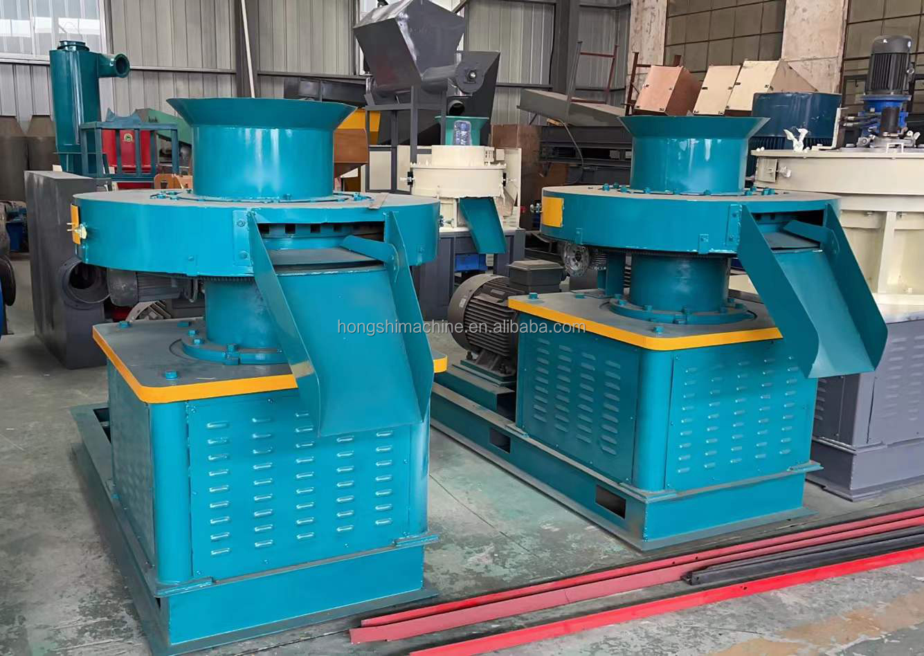 Fuel Cube Briquette Press / Solid Waste Cloth Biomass Pellet Machine For Recycle Plastic RDF Refuse Derived