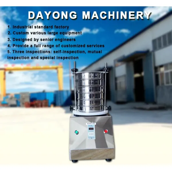 High Frequency Lab Sieve Shaker 300mm Laboratory Sieving Machine