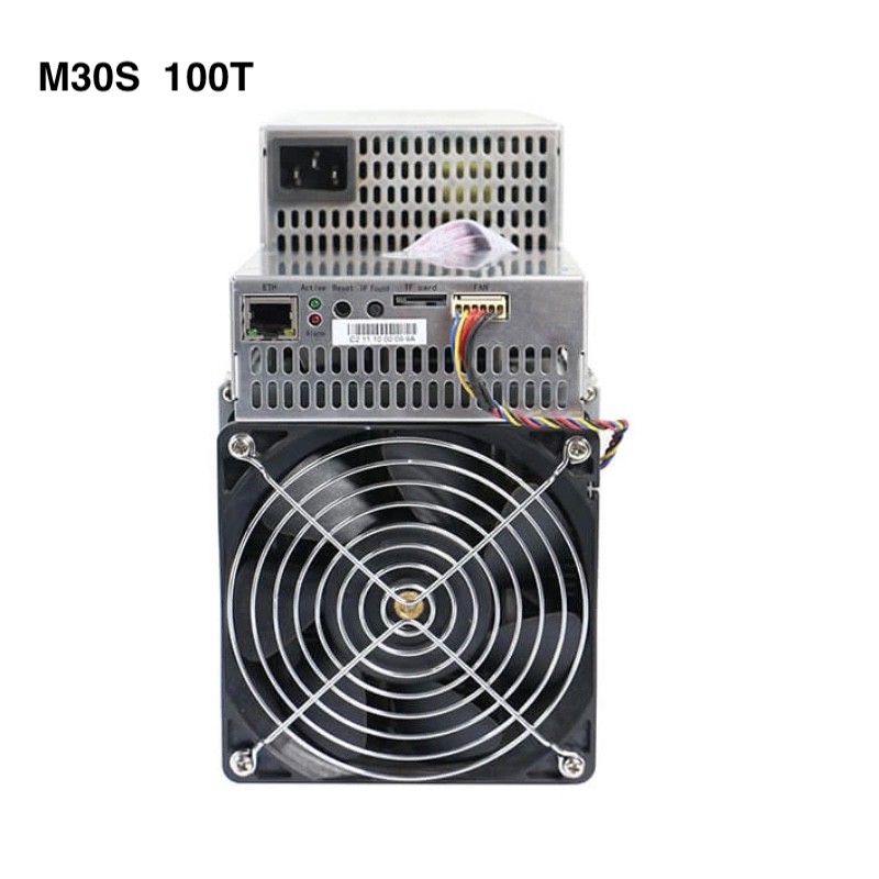 BCH 3400W Microbt Whatsminer M30s+ 100t SHA 256 Algorithm