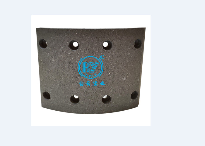 Truck And Bus Drum Brake Linings 0.35~0.45 Friction Coefficient Customized Packaging