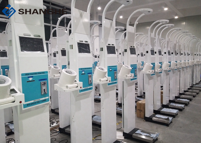 Coin Operated Vending Smart Bluetooth BMI Scale 5.0 - 500 kg Weight Range