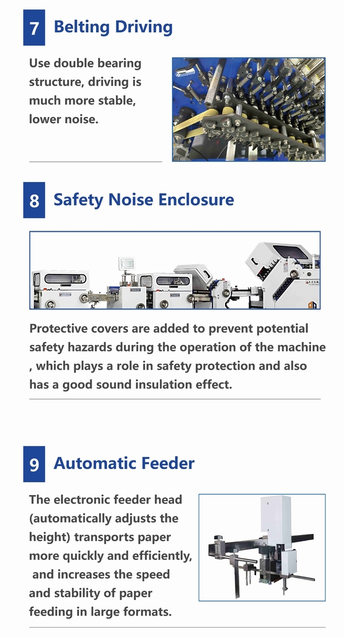 Jam Detection Outsert Pharmaceutical Leaflet Folding Machine Automatic CE Certificate