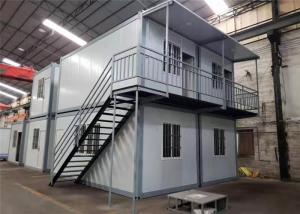 Buy cheap Environmental Friendly Prefabricated Shipping Container House For Labor Camp / Office / Workers Accommodation product