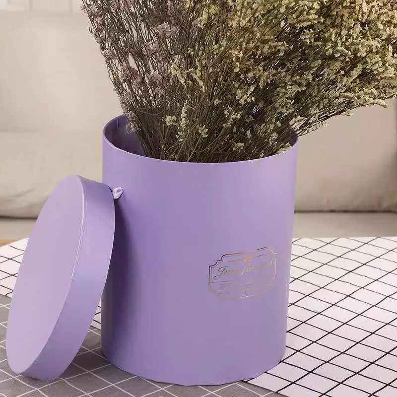 Factory Price Sale 4cm Offset Printing Round Flower Paper Boxes