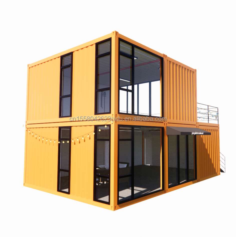 20ft Flat Packaging Sturdy and Durable for Bathroom Outdoor Container Storage Room Glass