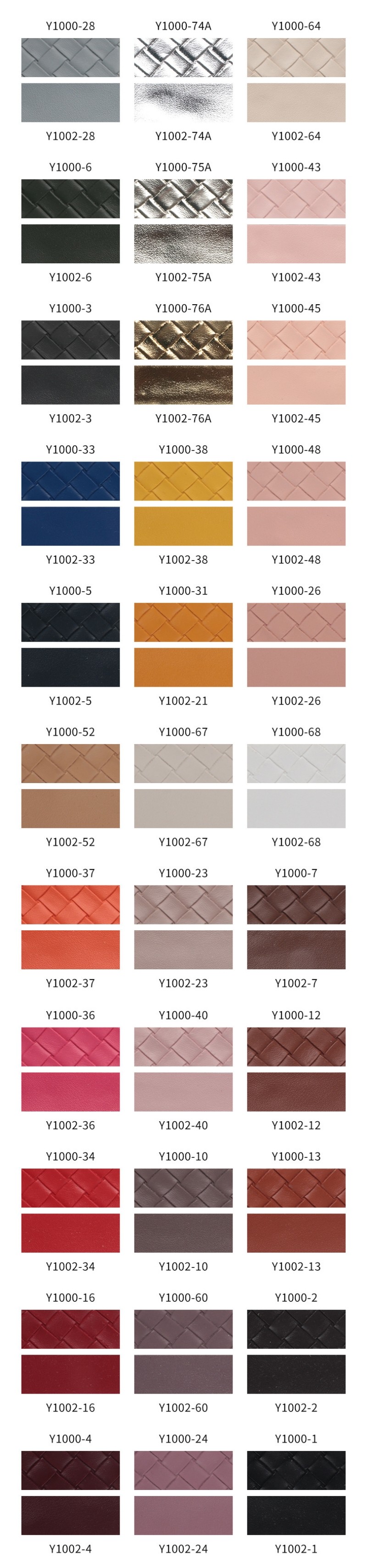 Soft and Durable Embossed Woven Handbag PVC Faux Leather Fabric