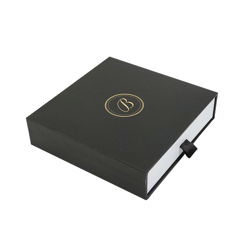 Personalised Paperboard Sliding Drawer Box for Custom Logo Printed Jewelry Packaging