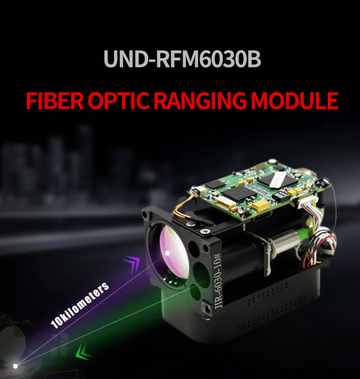 Optic Laser Rangefinder 3000m UAV 10km Vehicle Fiber Optic Laser Rangefinder Module