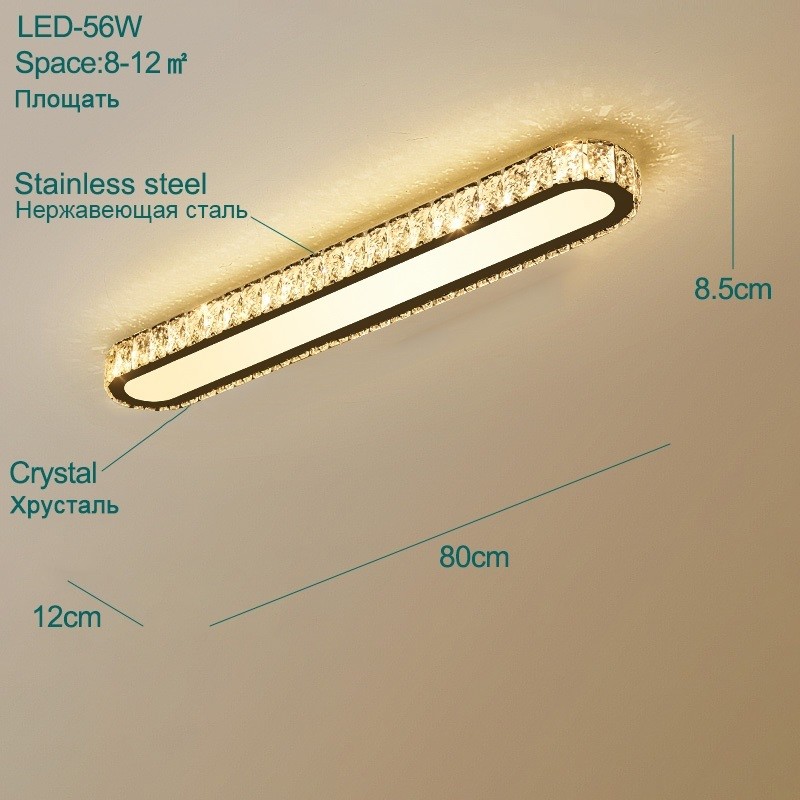 Led crystal ceiling lights dining room luxury silver ceiling light living room led Ceiling Lamps(WH-CA-108)