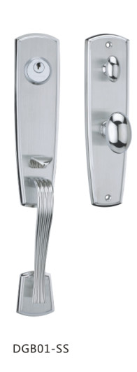 Luxury Entry Door Security Locks ISO9000 Certification Long Working Life