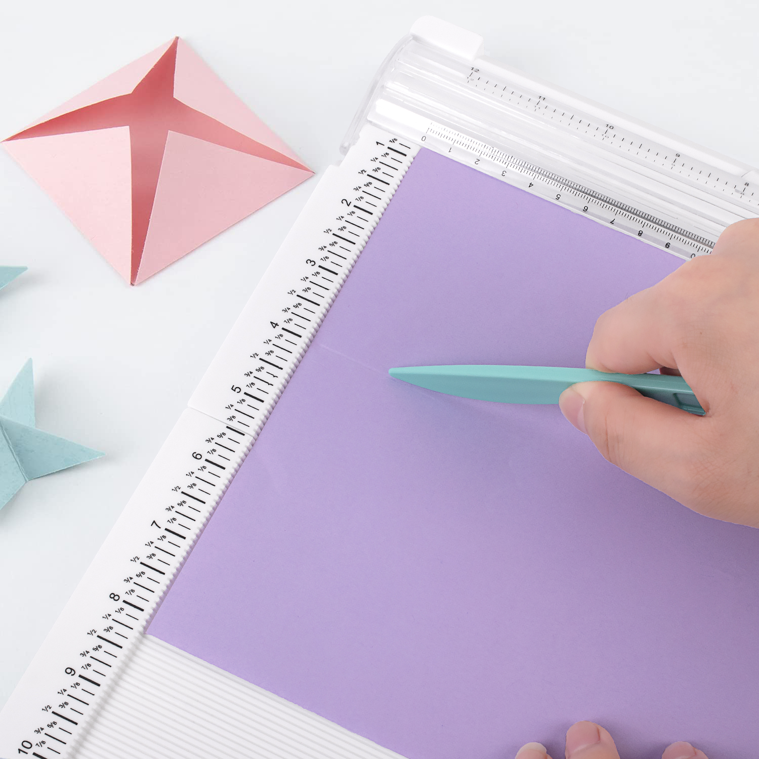 Craft Scoring Board Cutter ZEQUAN Multifunctional A4 Paper Trimmer for DIY and Crafts