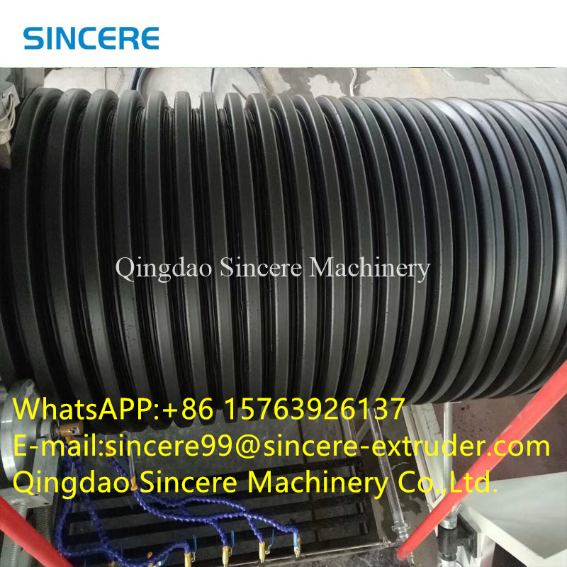 OEM CPVC Spiral Corrugated Pipe Extrusion Line Making Machine