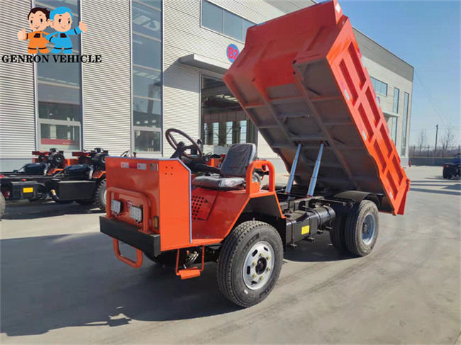 5 Ton Mini Mining Four Wheel Dumper Truck 4X4 Hydraulic Diesel Dump Truck