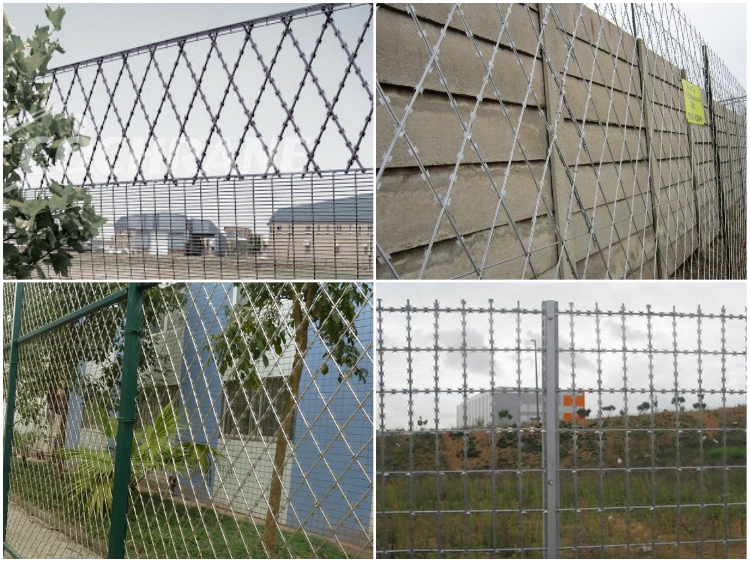 304 Stainless Steel Barbed Razor Wire Fencing BTO 25 65mm Length