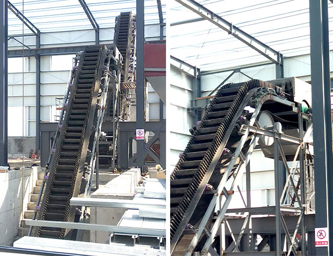 Inclined Skirt Pvc Rubber Industrial Belt Conveyor Heat Resistant Professional