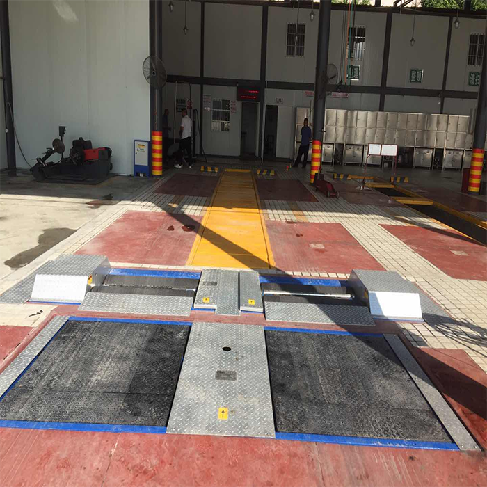 Vehicle single Side Slip Tester For Vehicle Inspection Equipment For Trucks And Cars