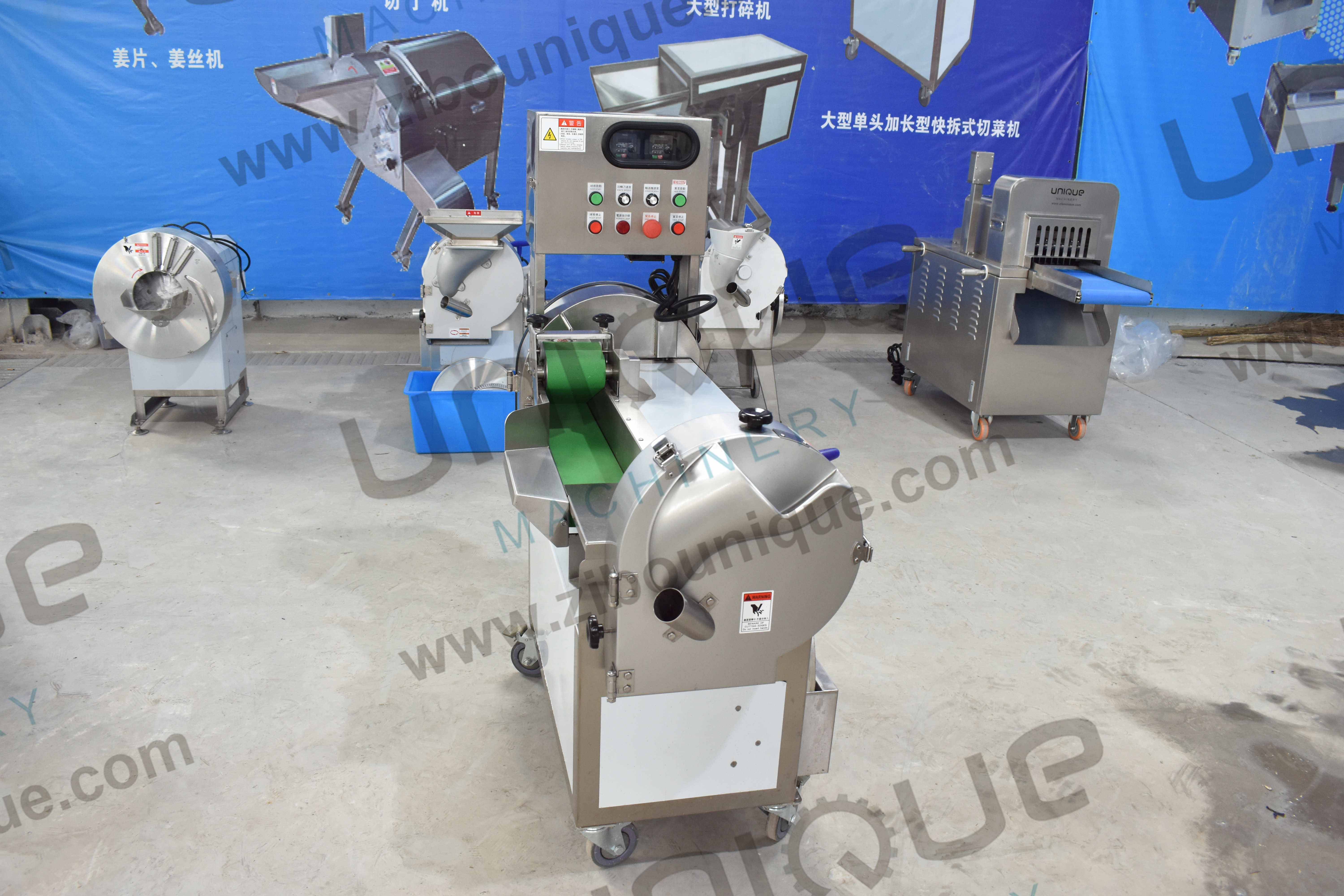 Video Technical Support Salad Vegetable Lettuce Slicer Cutting Machine 1300*580*1250 mm