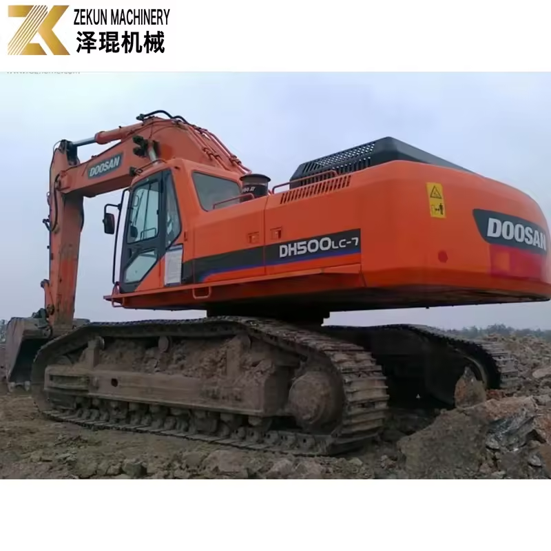 Used 2018 Doosan 500 Excavator DH500 DH500LC-7 46ton Operating Weight for Heavy-Duty Excavating
