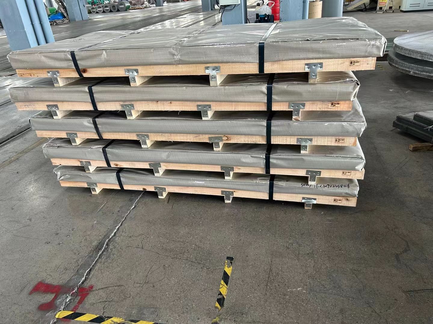 Rolled Steel Sheet 2507 Duplex Stainless Steel Plate 4'*10' HR Flat Plate For Heat Exchanger Tube