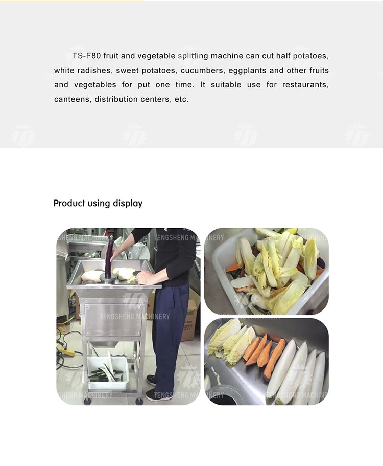 120KG Stainless steel melon and fruit slicing machine cucumber and cabbage slicing machine cucumber slicing machine
