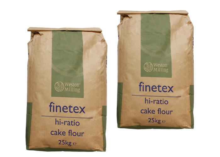 Square Bottom Multiwall Kraft Paper Bags White Printed CMYK Custom