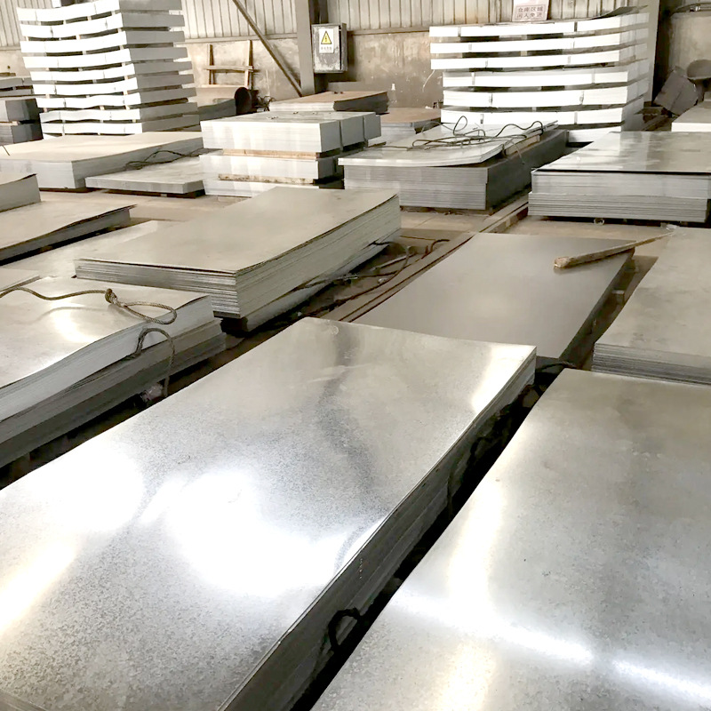 Non-oiled 0.12-6mm Thickness Zinc Coating Iron Sheet Z80 Galvanized Steel Plate for Corrosion Resistance