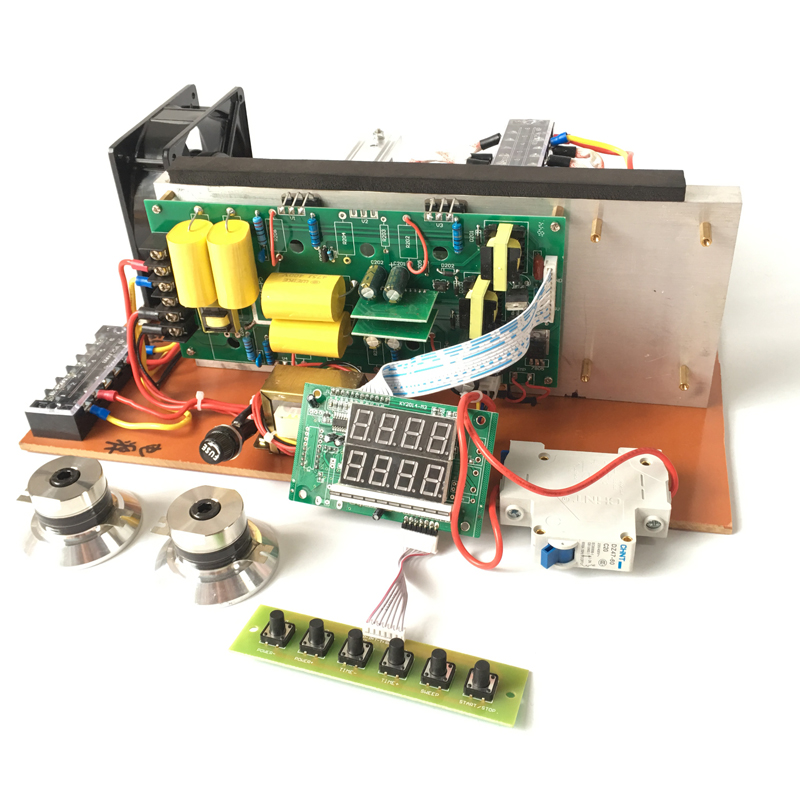 ultrasonic transducer driving frequency cleaning generator 1000watt ultrasonic power