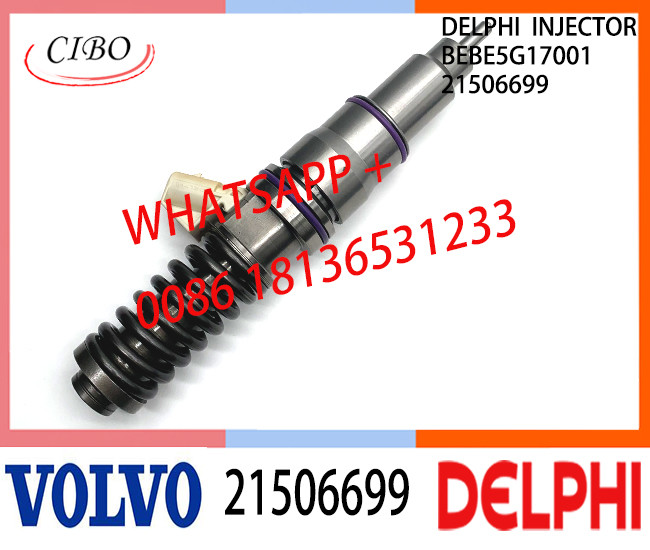 21506699 BEBE5G17001 22340648 Fuel engine Diesel Injector 21506699 BEBE5G17001 22340648 E3.4 for VOL MD16 P3622