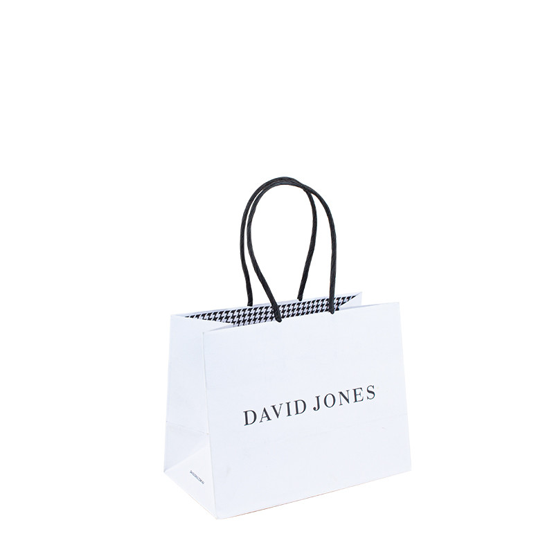 Customized Pattern Paper T Shirt Bags Flexo Printing OEM ODM Service