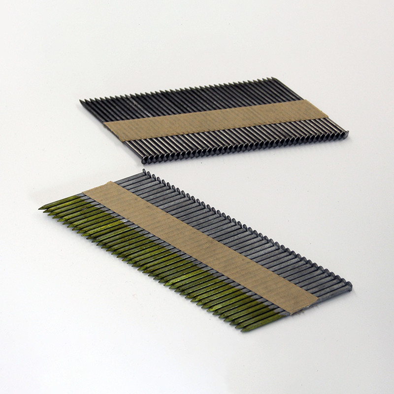 34 Degree Paper Collated Framing Nails Galvanized Hot Dip Clipped D Head Smooth Shank