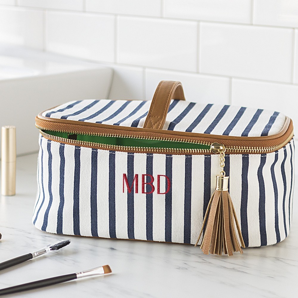 Girl Cosmetic Bag is a stylish and convenient accessory Solid Makeup Case