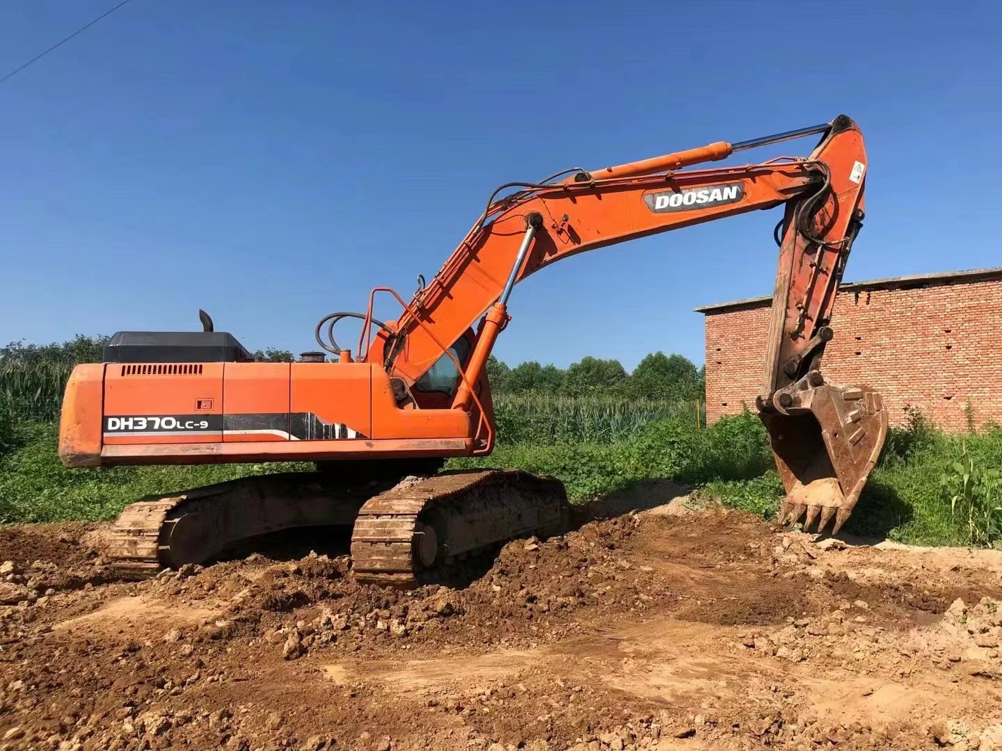 37 Ton Ready Used Excavator For Work And Experienced Used Korea Imported DOOSAN DH370LC-9 In Good Condition