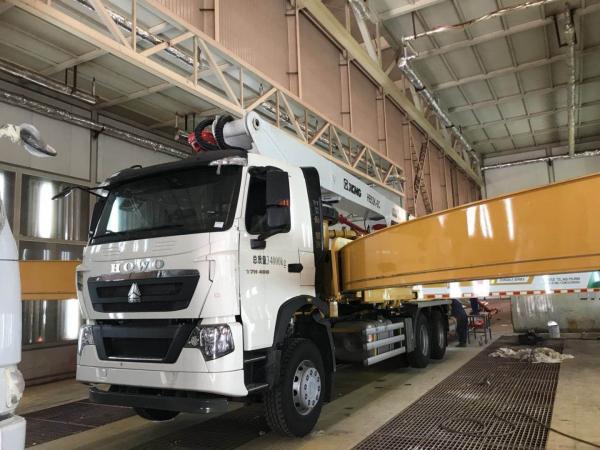 Quality XCMG 53M Truck Mounted Concrete Construction Equipment With SINOTRUK Chassis for sale