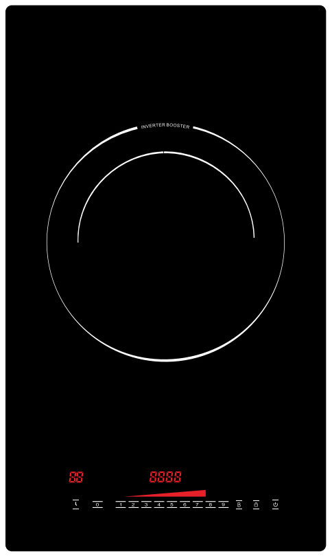 ETL Certified A level Micro Crystal Cooktop Single Burner