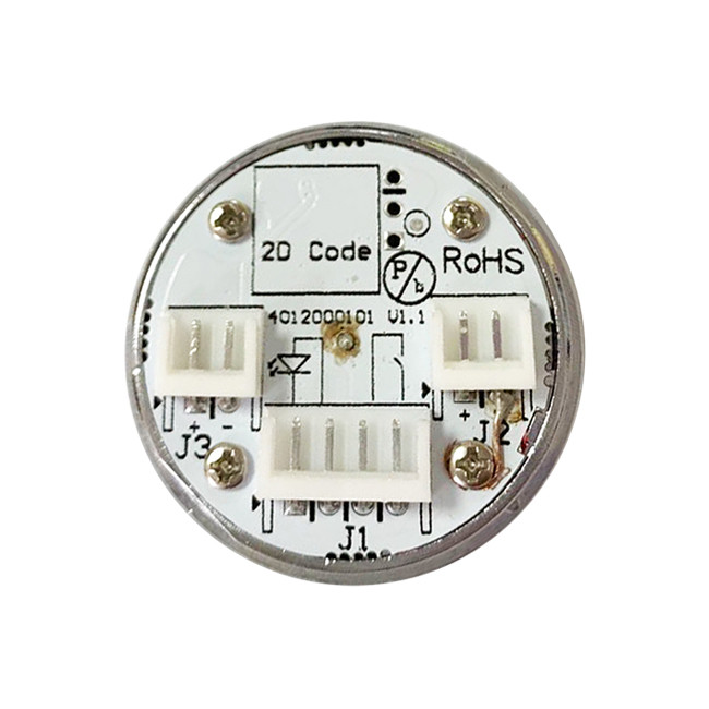 Lift Golden Round Push Button Light Switch Touchless Sensor Ground Floor Button 32.5mm