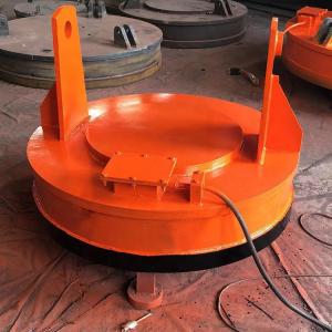 Buy cheap Customized Crane Round Magnetic Chuck For Lifting Steel Metal Scrap product