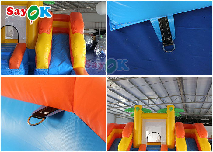 Amusement Park Pvc inflatable slide for kids