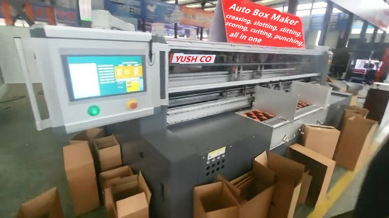 Carton Box Sample Making Machine, Auto Box Maker, No-Die, Small-Order, Sample Maker