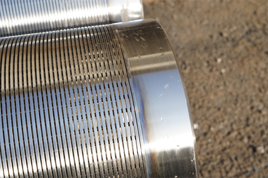 Stainless Steel Wedge Wire Water Well Screen Pipe With 0.5mm Slot