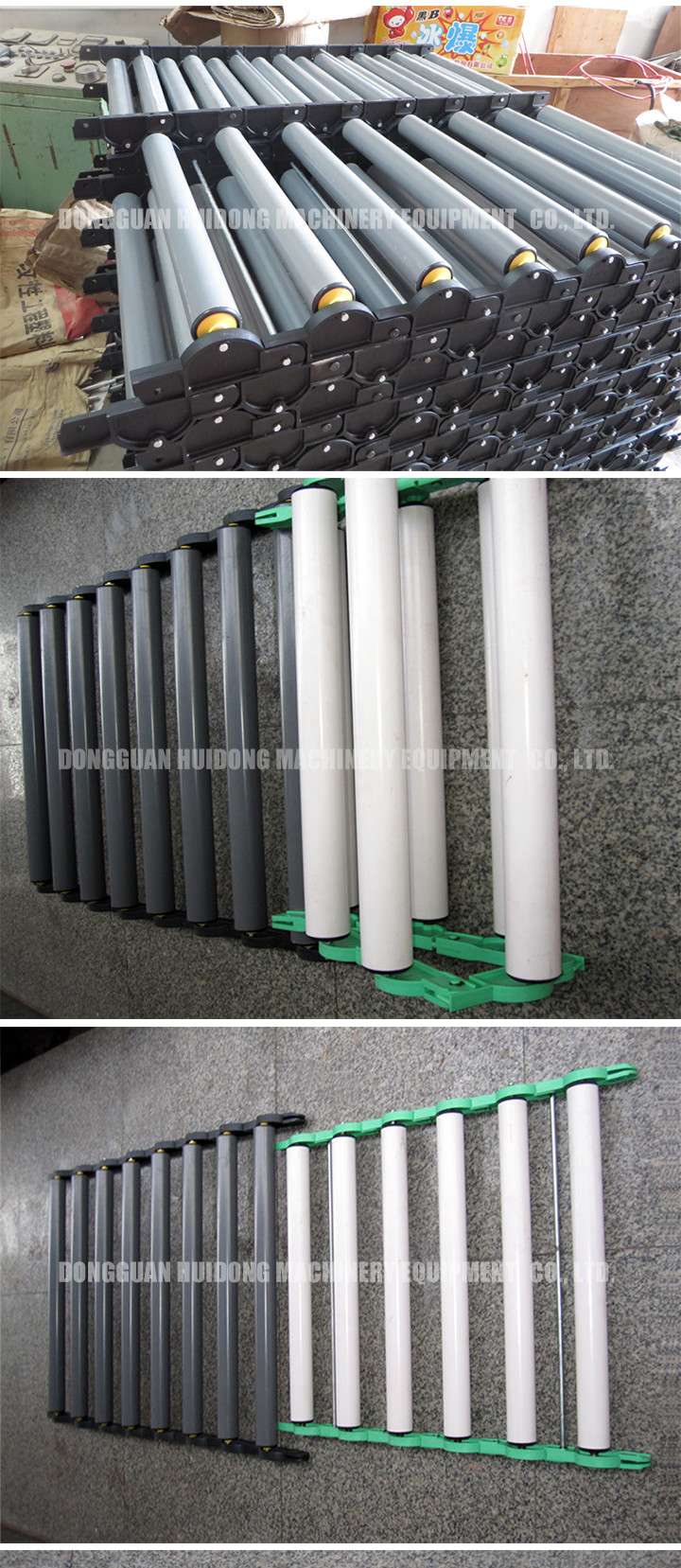 Rubber Covered Industrial Rubber Rollers For Transportation Material