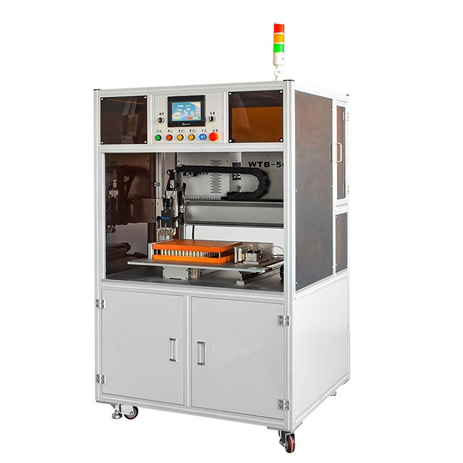 Automatic 18650 21700 Cells Battery Single Side CNC Spot Welding Machine Welder for Lithium Cylindrical Battery Pack