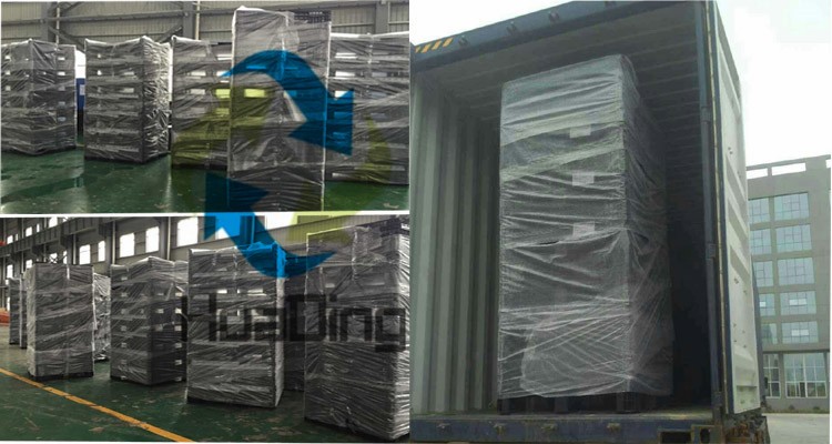 Heavy duty loading large plastic pallet box foldable collapsible virgin HDPE industry pallet box