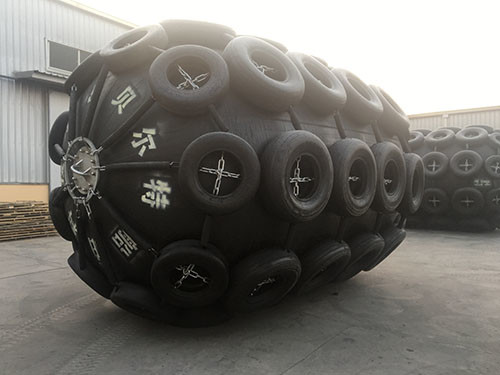 2000mm×3500mm Enhanced Thickened Pneumatic Marine Fender High Pressure