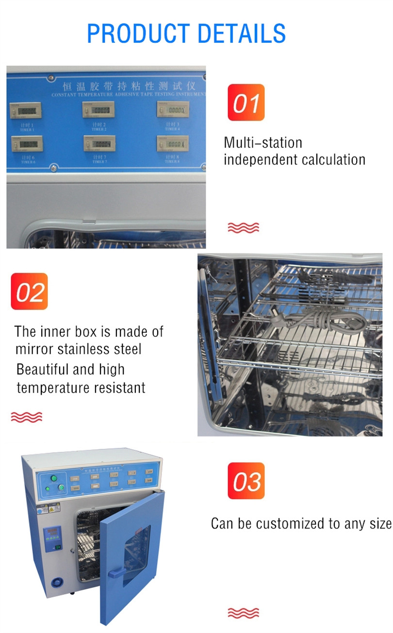 Thermostatic Tape Holding Tack Test Machine