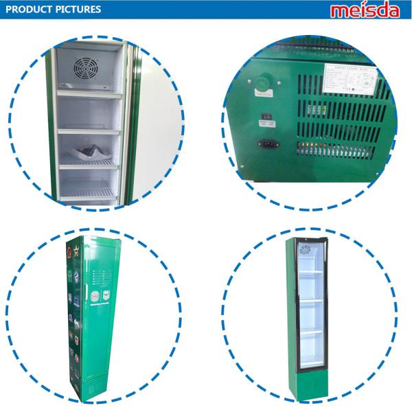 Mini Upright Commercial 105L Juice Beverage Cold Drink Wholesale Mini Display Refrigerator SC105