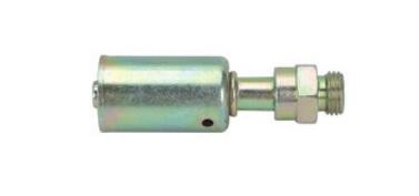 auto air conditioning hose fitting beadlock hose fitting AC beadlock fitting crimp on
