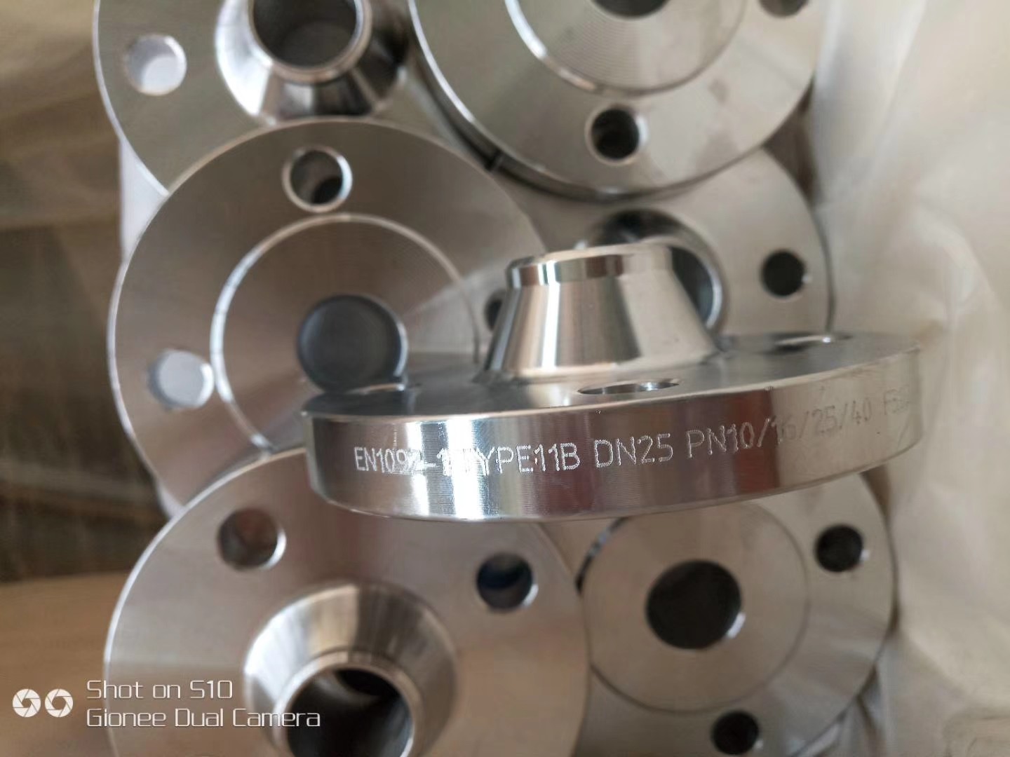 Forged S235JR P245GH FLANGE DIN EN 1092-1 PN6